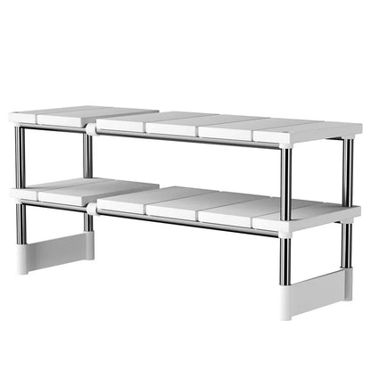 Organisateur Extensible Sous Évier - Rangement Ajustable Multi-Niveaux