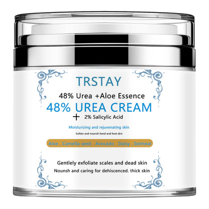 Crème Urée 45% + Acide Salicylique 2% - Anti-Callosités Pieds Mains Hydratante Réparatrice Talons Fissurés