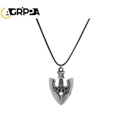 Collier Pendentif Tasse Thé Émail Fait Main - Chaîne Longue Pull Bohème