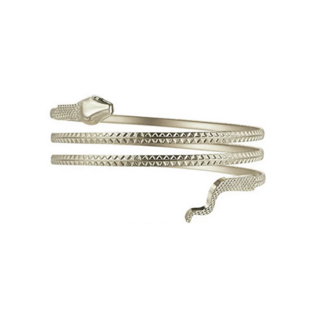 Bracelet de Bras Serpent Doré – Bangle Ajustable Bras Supérieur