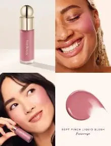 Blush Liquide Rare Beauty Grace Faith - Fard Joues Effet Miroir Gloss Lèvres Teint Éclatant