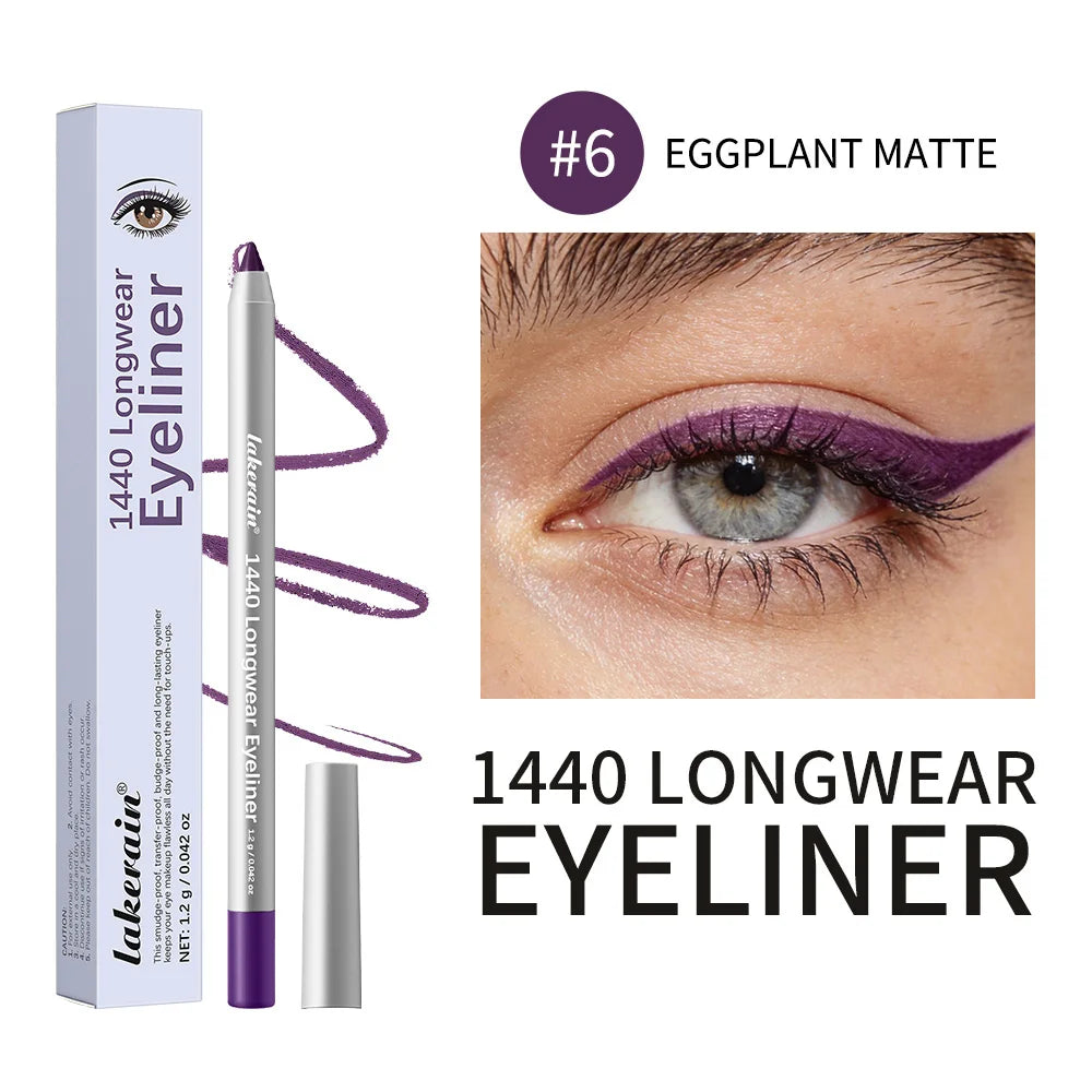 Crayon Eyeliner Imperméable – Séchage Rapide, Longue Durée & Anti-Bavures