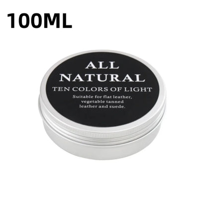 Crème Huile de Vison 50g - Entretien Cuir Chaussures Sacs Maroquinerie Nourrissant Protecteur Accessoires