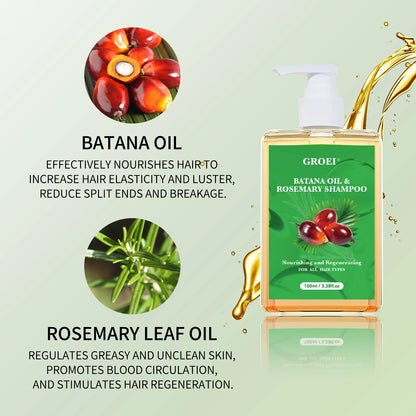 Shampooing Romarin & Ananas - Croissance Capillaire Anti-Chute 100ml