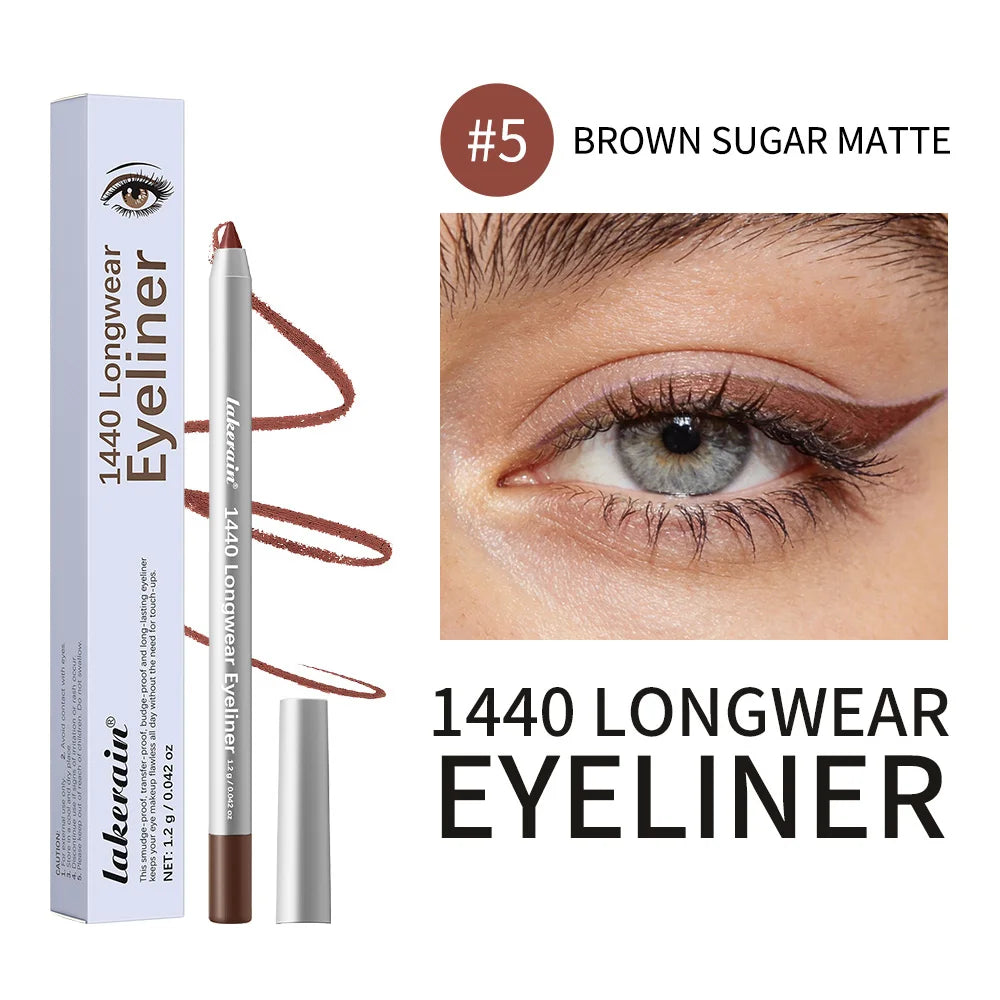 Crayon Eyeliner Imperméable – Séchage Rapide, Longue Durée & Anti-Bavures