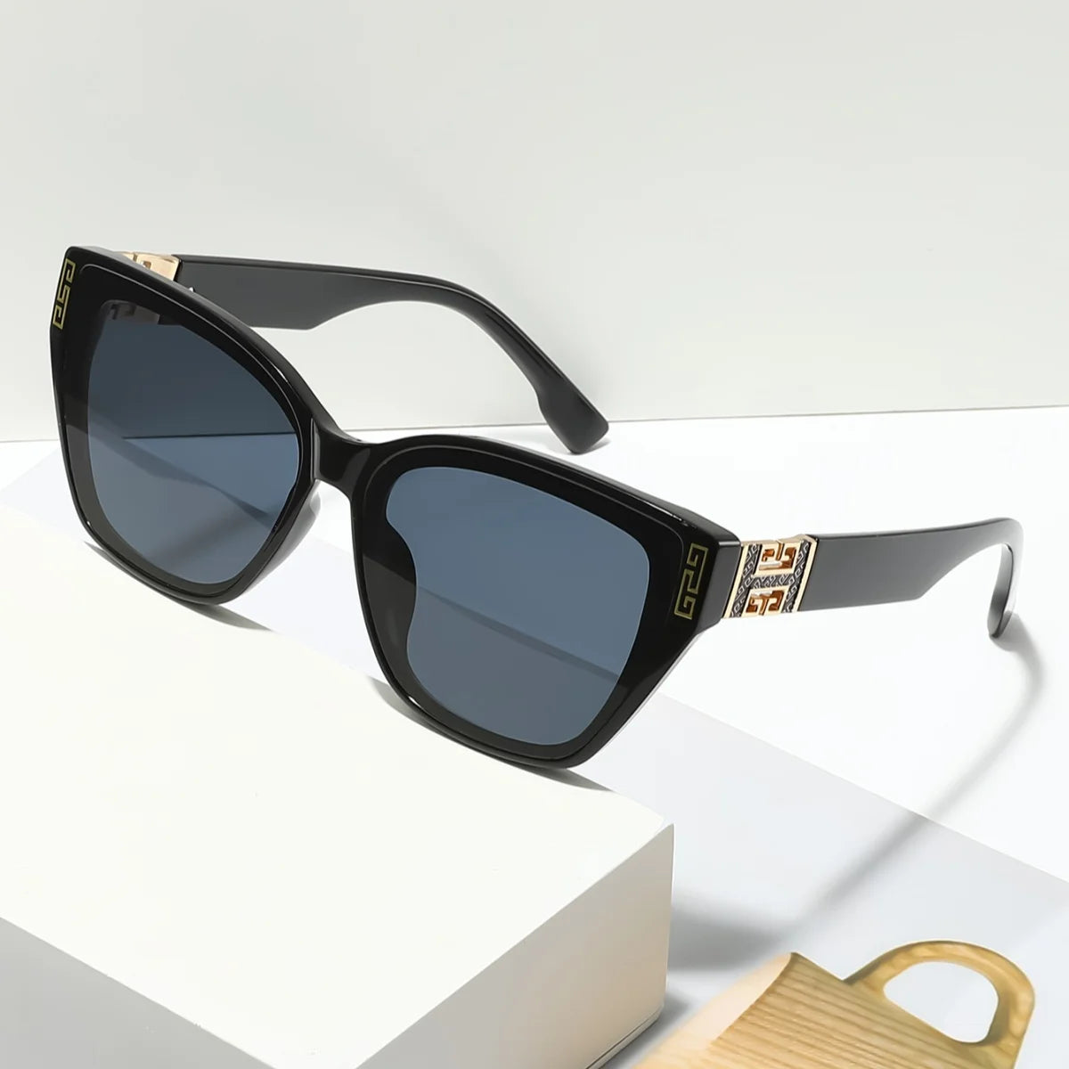 Lunettes de Soleil Carrées Rétro — Anti-Reflets UV400, Unisexe, 6 Coloris