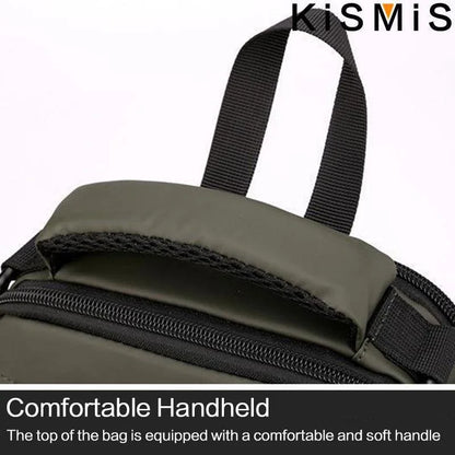 Sac Bandoulière Multifonction avec Port USB – Nylon Imperméable