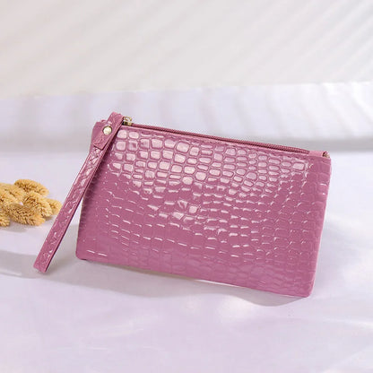 Portefeuille Femme Luxe avec Clip - Porte-Cartes Élégant pour Soirée