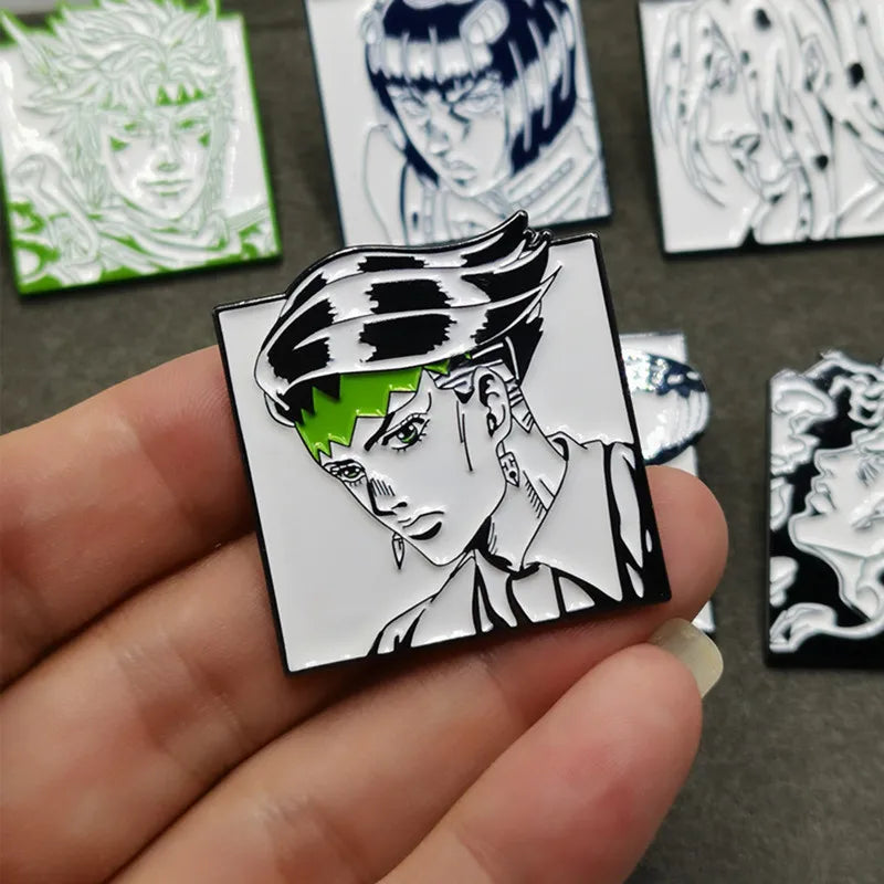 Pin's Émaillé JoJo's Bizarre Adventure – Broche Badge Métal Anime Japonais Fans