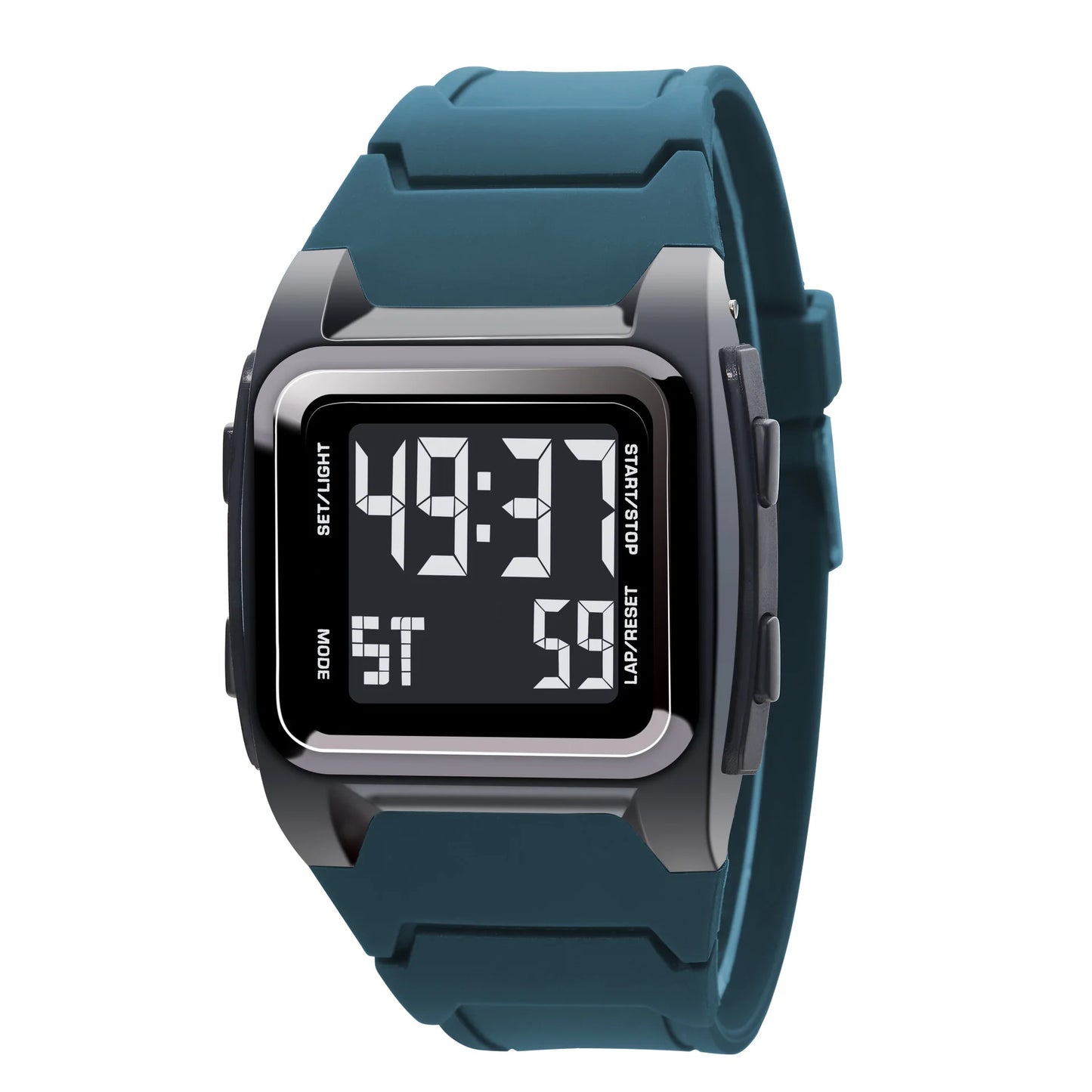 Montre Sport Numérique YIKAZE - Étanche LED Multifonction Homme