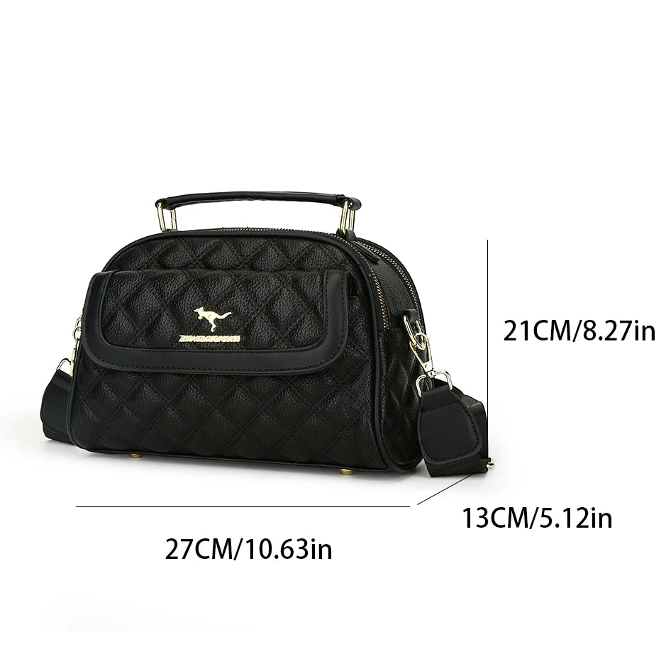 Sac à Main Femme Cuir - Sac Bandoulière Crossbody Designer Luxe Messenger