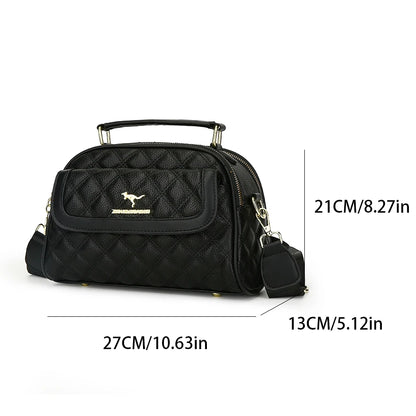 Sac à Main Femme Cuir - Sac Bandoulière Crossbody Designer Luxe Messenger