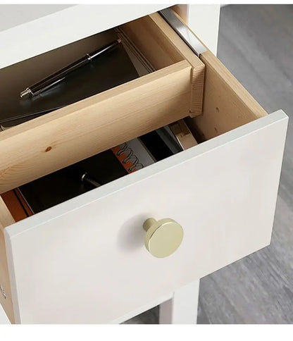 Poignée de Meuble Moderne en Aluminium - Bouton Rond pour Armoire et Tiroir