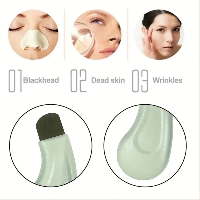 Outil Retrait Points Noirs Professionnel - Extracteur Comédons Nez Visage Acier Inoxydable Soin Peau Beauté