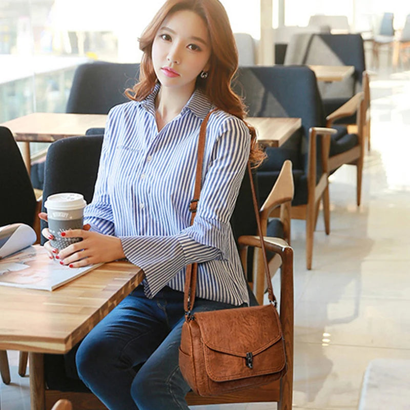 Sac à Bandoulière Femme Vintage Cuir Souple - Petit Sac Crossbody Designer Luxe
