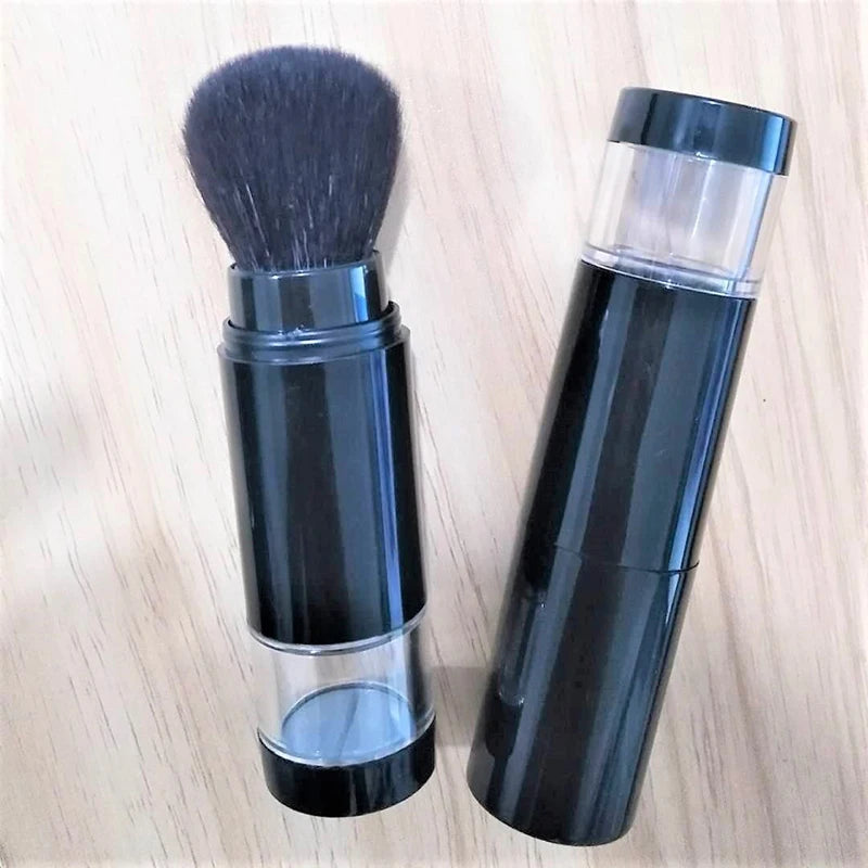 Pinceaux Maquillage Voyage Multifonction - Set Fond de Teint Poudre Blush Portable Rangement Beauté