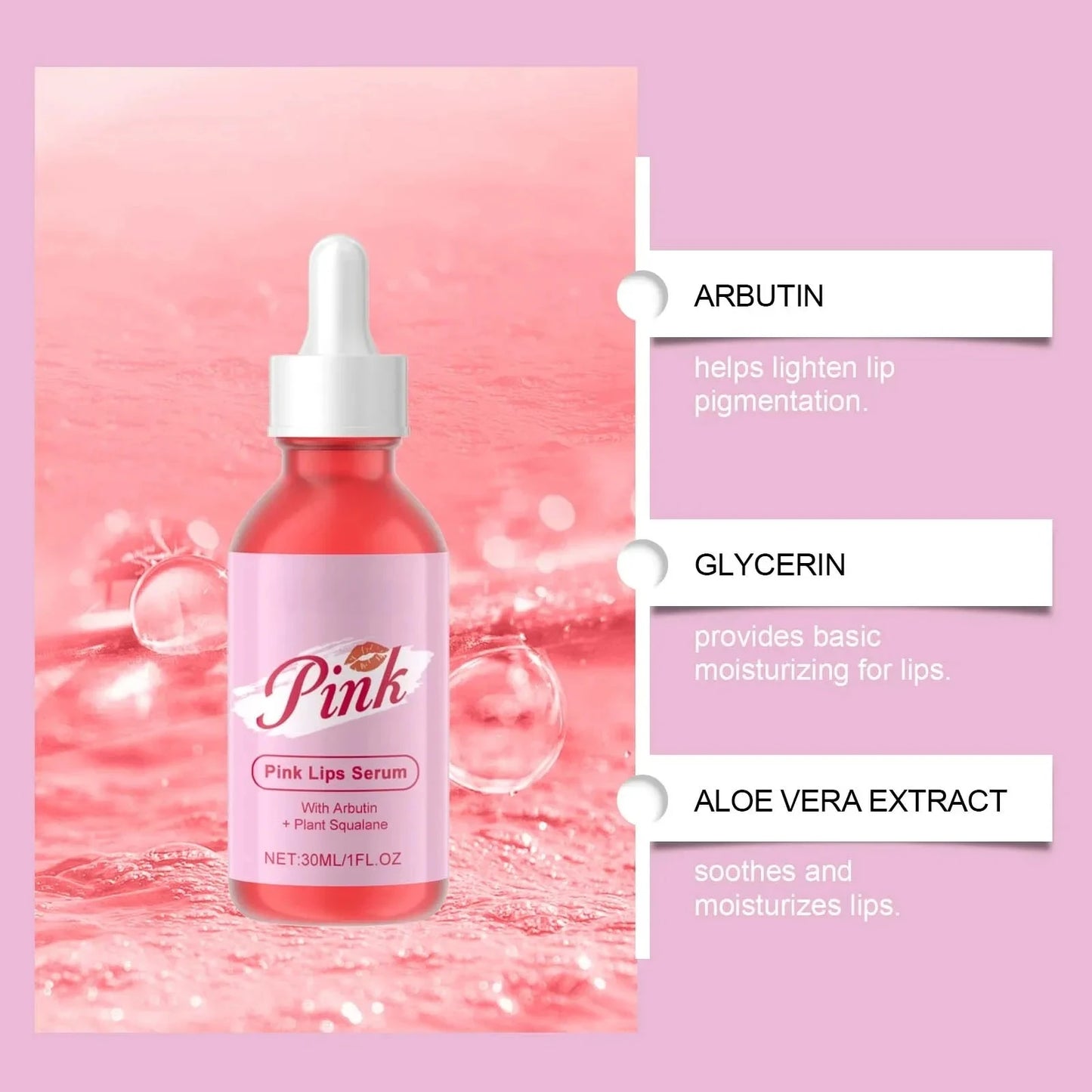 Huile Essentielle Repulpante Lèvres 10pcs - Sérum Gloss Nourrissant Anti-Rides Hydratant Plumping Beauté