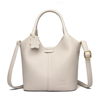 Sac à Main en Cuir Synthétique Vintage – Grande Capacité