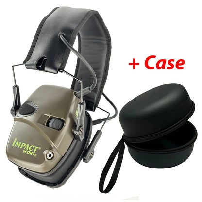 Casque Anti-Bruit Électronique Tir Sportif - Protection Auditive Impact