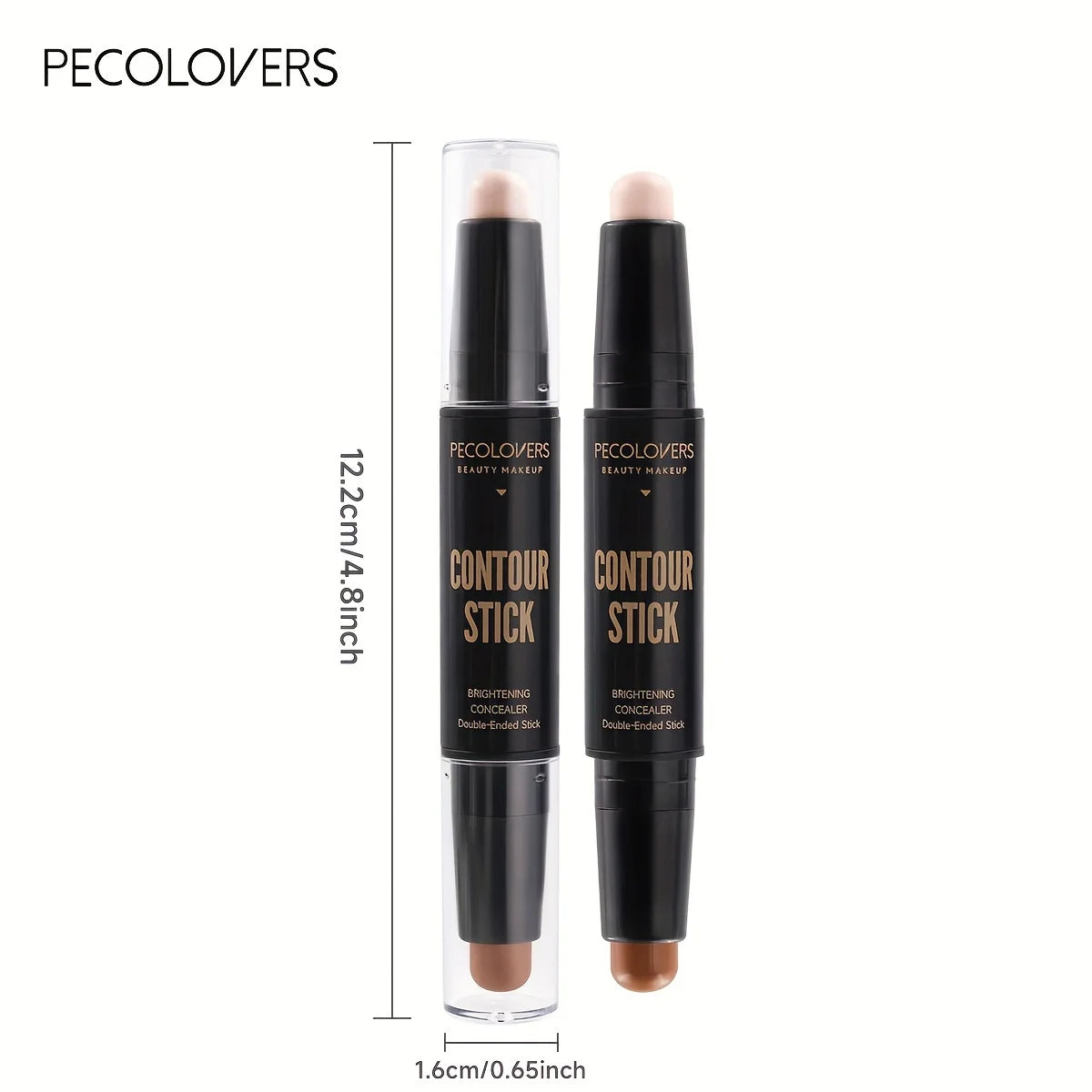 Correcteur Contouring Visage Bronzer - Base Maquillage Crème Fondation Beauté Femme Teinte 02