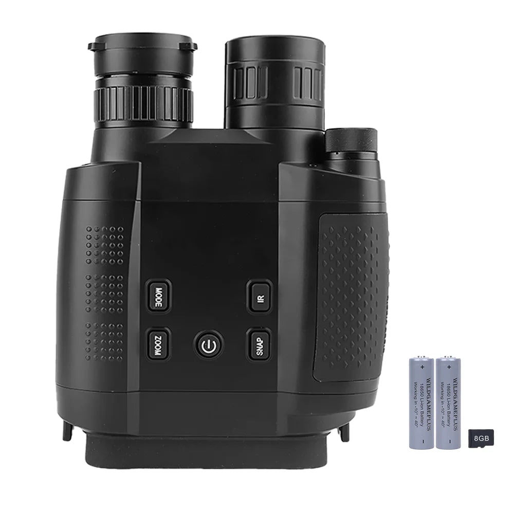 Jumelles Vision Nocturne Infrarouge NV400B 7x31 LCD 2.0 - Binoculaire Numérique Chasse Militaire Jour Nuit
