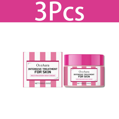 Crème Hydratante Corps 2pcs - Réparatrice Raffermissante Parfum Longue Durée Non-Grasse Élasticité Massage
