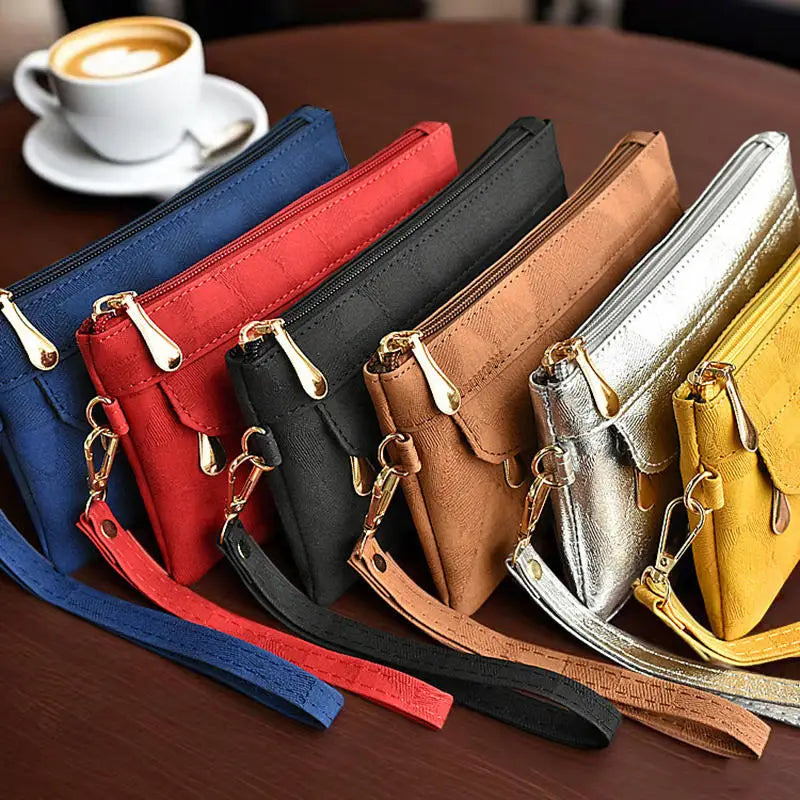 Sac à Main Femme Portefeuille Mobile - Mini Bag Bandoulière Casual Polyvalent