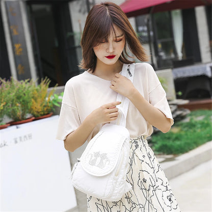 Sac à Dos Femme Cuir 3-en-1 Fleurs Noir - Backpack Voyage Ados Polyvalent