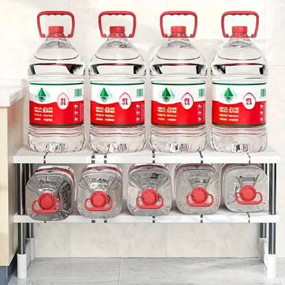 Organisateur Extensible Sous Évier - Rangement Ajustable Multi-Niveaux