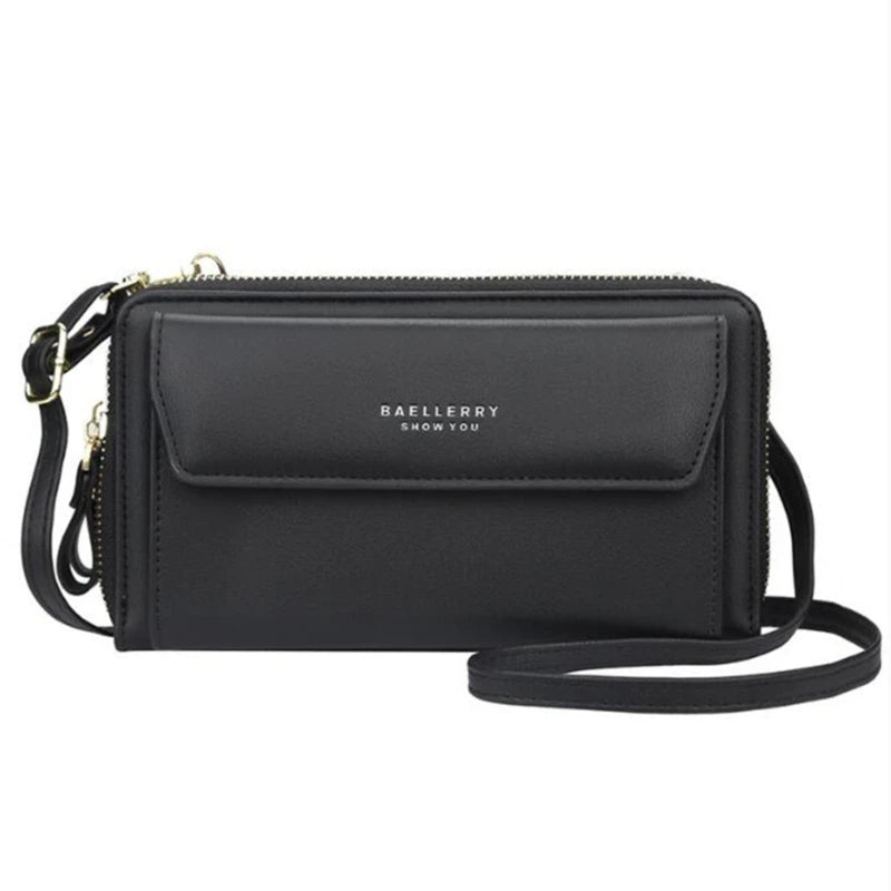 Portefeuille Long Femme Designer Multi-Compartiments - Clutch Grande Capacité
