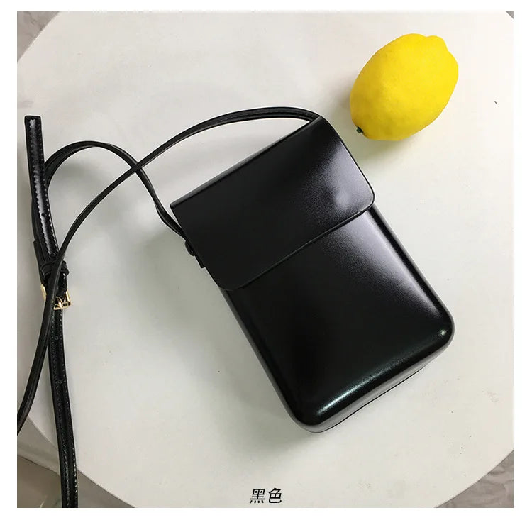 Mini Sac à Rabat en Cuir PU – Bandoulière & Crossbody Femme