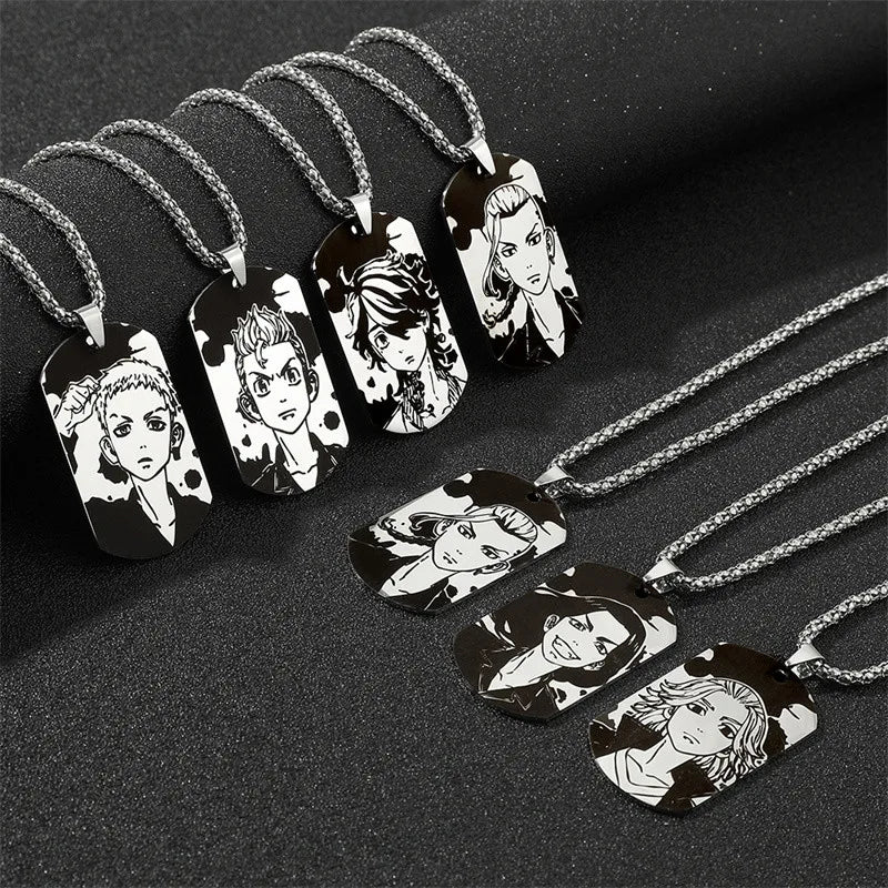 Collier Pendentif Tasse Thé Émail Fait Main - Chaîne Longue Pull Bohème
