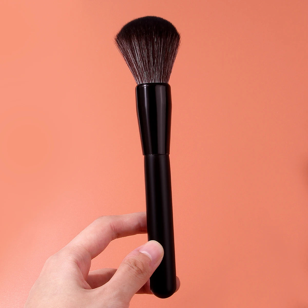 Gros Pinceau Poudre Multifonction Doux - Blush Contour Fixation Maquillage Professionnel Beauté Outil