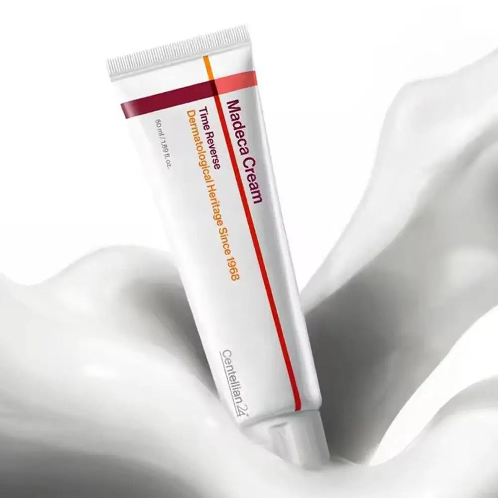 Crème Madeca Centella Asiatica - Absorption Rapide Non-Grasse Raffermissante Anti-Rides Hydratante K-Beauty
