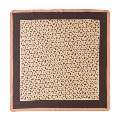 Foulard Carré Soie Mûrier 100% 70cm - Écharpe Premium Luxe Femme