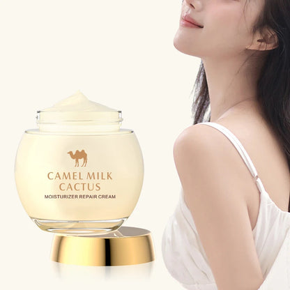 Crème Hydratante Lait Chamelle Cactus - Nourrissante Rajeunissante Longue Durée Naturelle Soin Beauté