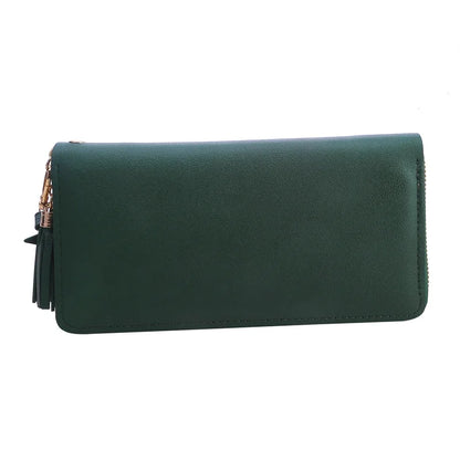 Portefeuille Long Femme Cœur Amour Luxe - Porte-Cartes Téléphone Clutch Fille