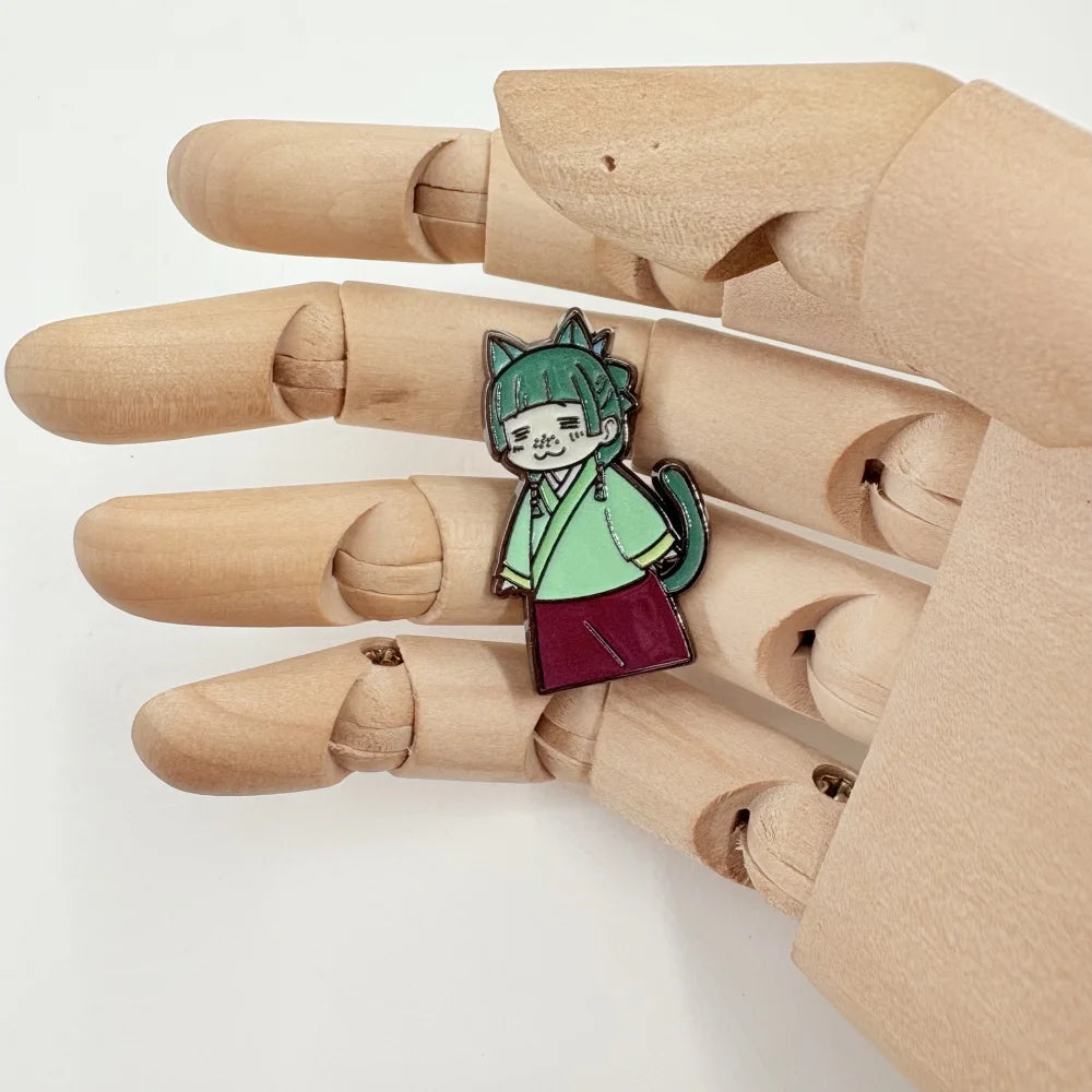 Broche Émaillée Chibi Maomao Jinshi The Apothecary Diaries – Pin's Badge Anime Mignon Fans