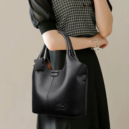 Sac à Main en Cuir Synthétique Vintage – Grande Capacité