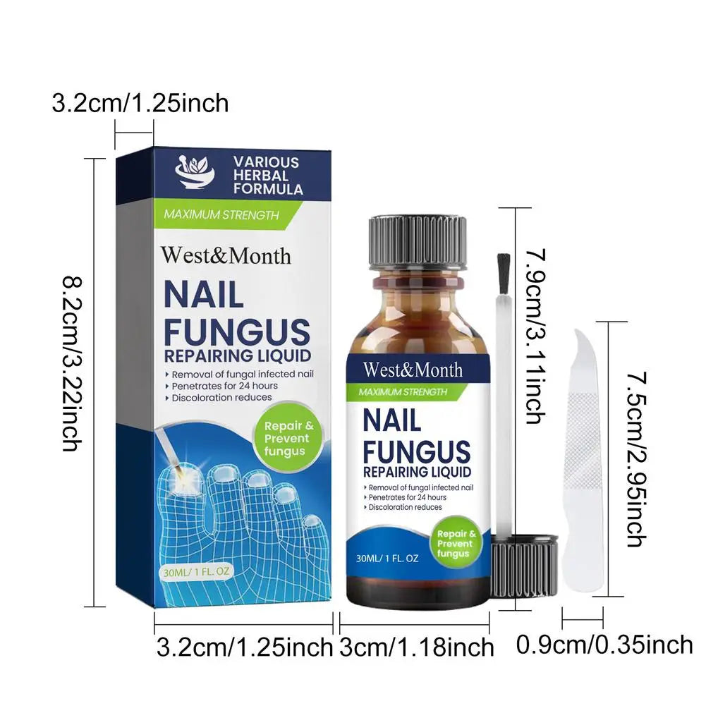 Sérum Réparateur Ongles 7 Jours – Anti-Fongique, Onychomycose & Ongles Incarnés