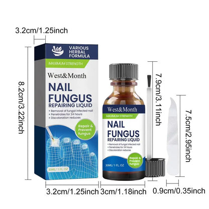 Sérum Réparateur Ongles 7 Jours – Anti-Fongique, Onychomycose & Ongles Incarnés