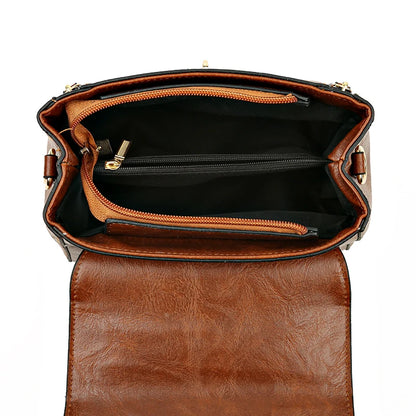 Sac à Main Femme Cuir Designer Luxe - Crossbody Messenger Petit Tote Élégant
