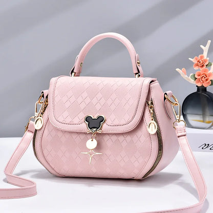 Sac à Main Femme Cuir Véritable Nœud - Tote Bag Épaule Luxe Designer Bucket