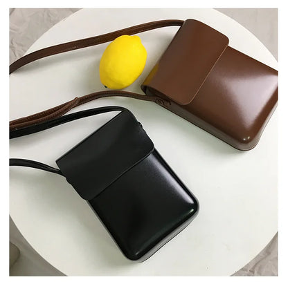 Mini Sac à Rabat en Cuir PU – Bandoulière & Crossbody Femme