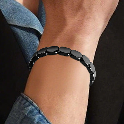 Bracelet Hématite Homme – Bijou Artisanal Zen pour le Quotidien