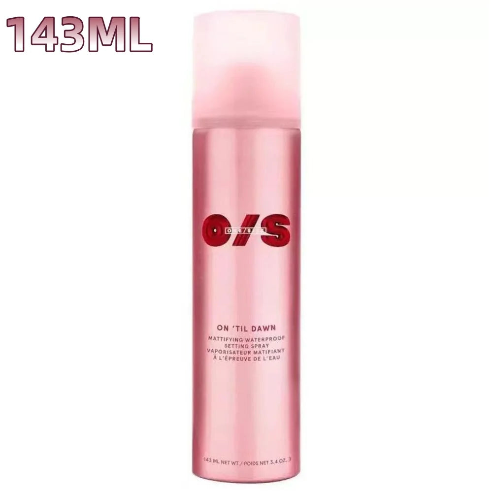 Poudre Fixante 6 Couleurs Mate + Spray Fixateur 143ml - Contrôle Sébum Pores Invisibles Longue Tenue