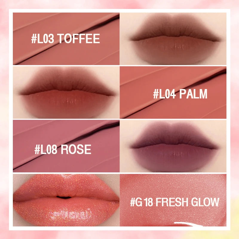 Gloss Lèvres IMAGIC Waterproof Holographique 20 Couleurs - Lip Gloss Velvet Matte Longue Tenue Hydratant