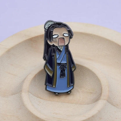 Broche Émaillée Chibi Maomao Jinshi The Apothecary Diaries – Pin's Badge Anime Mignon Fans