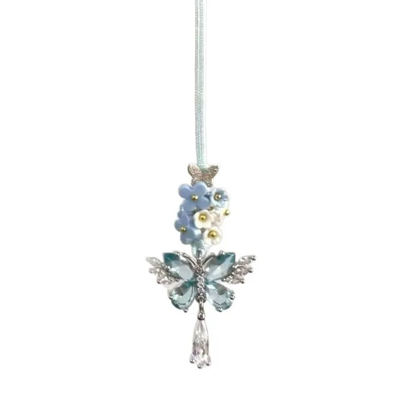 Porte-Clés Papillon 3D Style Chinois – Charm Sac Téléphone Élégant