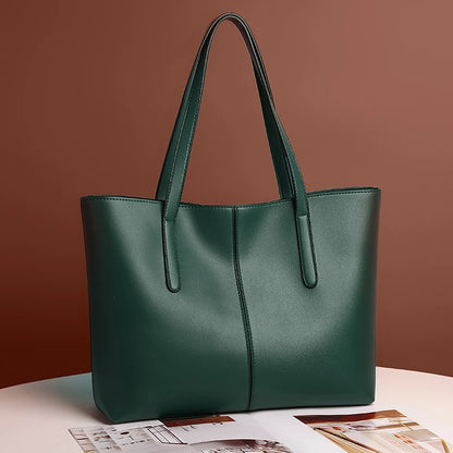 Grand Sac à Main Femme PU Cuir Grande Capacité - Sac Épaule Élégant 2024